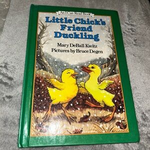 Little Chick's Friend Duckling by Mary DeBall Kwitz, HC, I Can Read Book, 1992